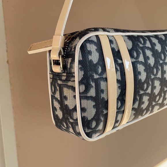Christian Dior trotter blue pochette - Picture 8 of 16